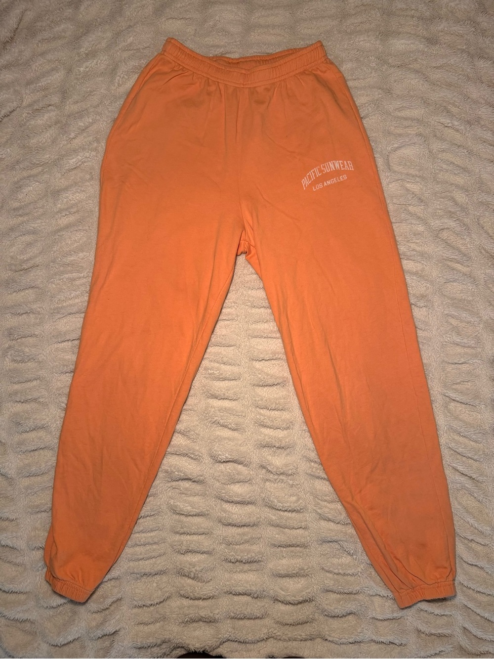 Pacific Sunwear Orange Los Angeles Sweatpants Size S